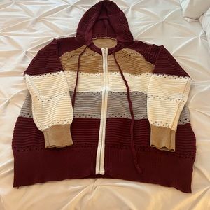 Sweater jacket like new